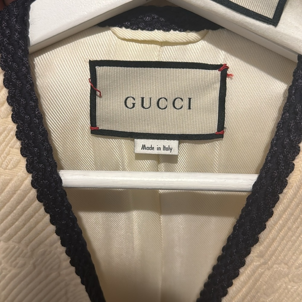 COPY - Gucci women white jacket - Picture 4 of 5